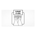 "Game Over" Marriage (Homosexual) photo cards