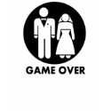 Game Over Marriage Humour T t-shirts