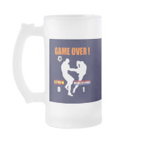 Game over Netherlands 1 Spain 0 Dutch Karate Kick Mug
