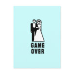 GAME OVER postcards