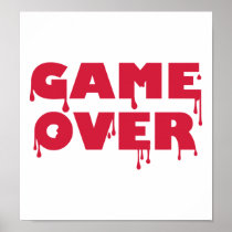 Game over print