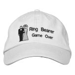 Game Over - Ring Bearer embroidered hats