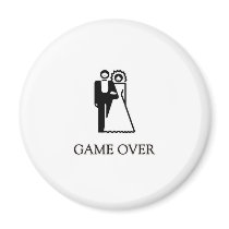 Game Over T Shirt Magnets