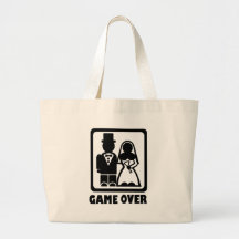 Game over tote bags