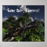 Game Over, Vampires! posters