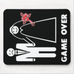GAME OVER Wedding Mouse Mice pad mousepads