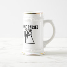 Game Paused Bride & Groom Coffee Mug