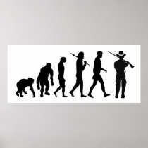 Game ranger warden national park guard poster