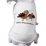 Game Time Thanksgiving Turkey Football pet clothing