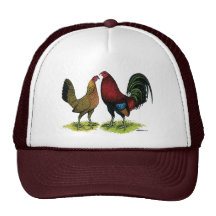 Gamefowl Pair Hat