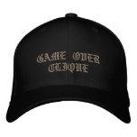 GameOver Clique Fitted embroidered hats