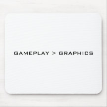 Gameplay > Graphics. Black White. Mouse Mats
