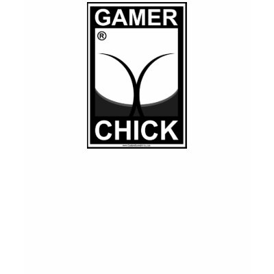 Gamer Chick T-Shirt by CustomGameShirts