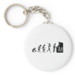Gamer Evolution - Game Video Games Arcade Geek Key Chain