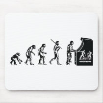 Gamer Evolution - Game Video Games Arcade Geek Mouse Pad
