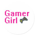 Gamer Girl stickers