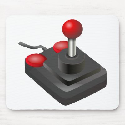 Joystick Mouse on Gamer Joystick Mouse Pads Zazzle Co Uk