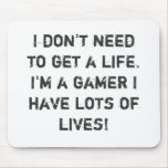 Gamer mousepads