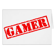 Gamer Stamp Greeting Cards