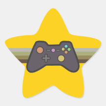 Gamer Star Sticker