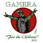 Gamera for President 2012 t-shirts