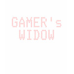 GAMER's WIDOW Funny t-shirts