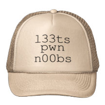 Games and Video Games - Leets pwn Noobs Hat