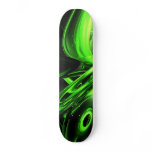 Gamma Radiation Abstract Skateboard V3