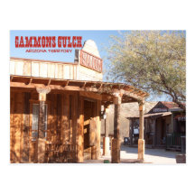 Gammons Gulch Souvenir Saloon Postcard