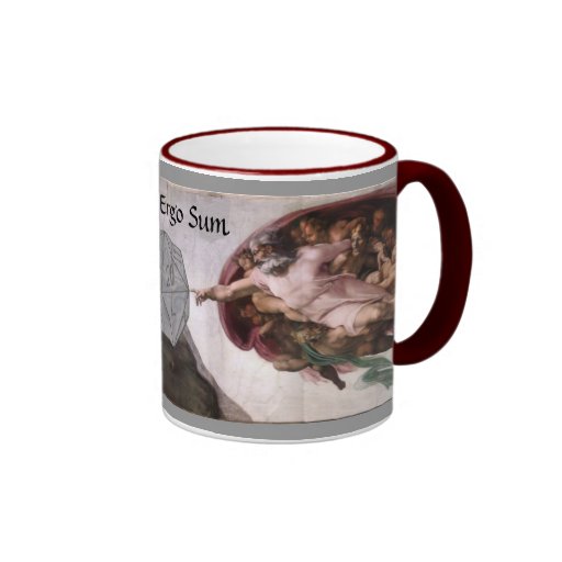 Gamus Ergo Sum Ringer Mug