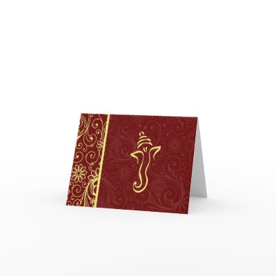 Discount Wedding   Cards on Ganapati Wedding Thank You Cards By Enduringmoments