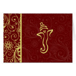 Ganapati Wedding Thank You Cards cards