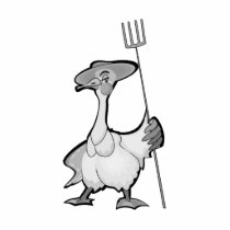 Gancy Goose Cut Out