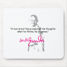 gandhi 2 mouse mats