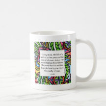 Gandhi Animal Quote Coffee Mug