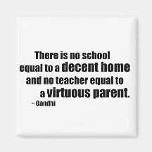 Gandhi Homeschool Fridge Magnets