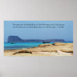 Gandhi inspirational quote  POSTER posters