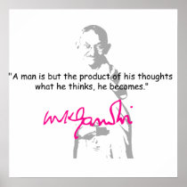 Gandhi poster