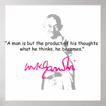 Gandhi poster