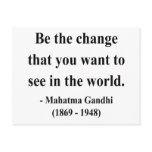 Gandhi Quote 1a postcards