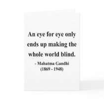 Gandhi Quote 3a Card