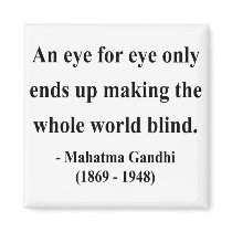 Gandhi Quote 3a Magnet