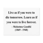 Gandhi Quote 4a postcards