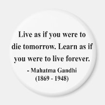Gandhi Quote 4a Refrigerator Magnet