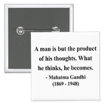 Gandhi Quote 8a Pinback Button