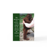 Gandhi Quote :  Animal Notecards