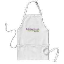 Gandhi Quote Apron