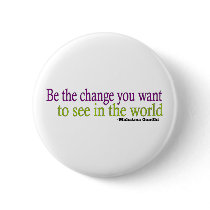 Gandhi Quote Pin