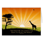 Gandhi Quote Card