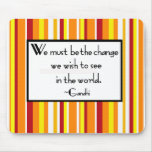 Gandhi Quote Mouse Mouse Pads